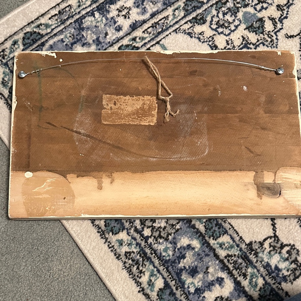 Rustic Decorative Sign with Romantic Quote - Picture 2 of 2